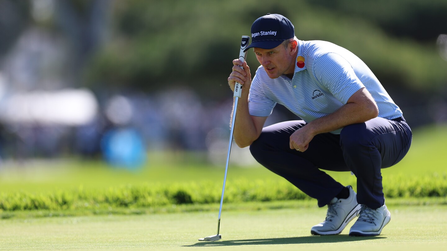 Justin Rose puts in a Tiger-like performance at Torrey Pines with a six-shot lead Justin Rose puts in a Tiger-like performance at Torrey Pines with a six-shot lead