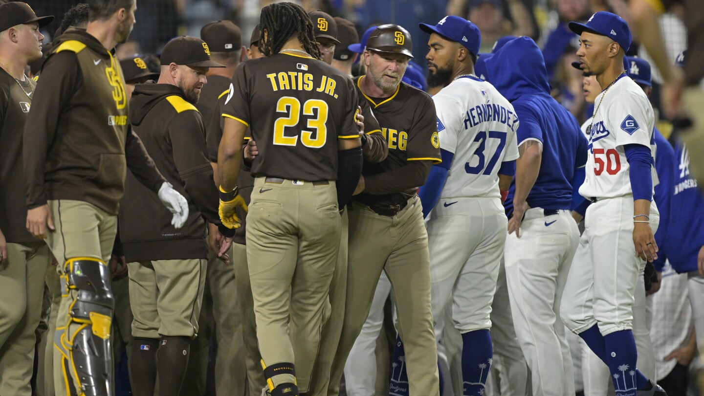 Dodgers, Padres take NL West rivalry to boiling point - NBC Sports