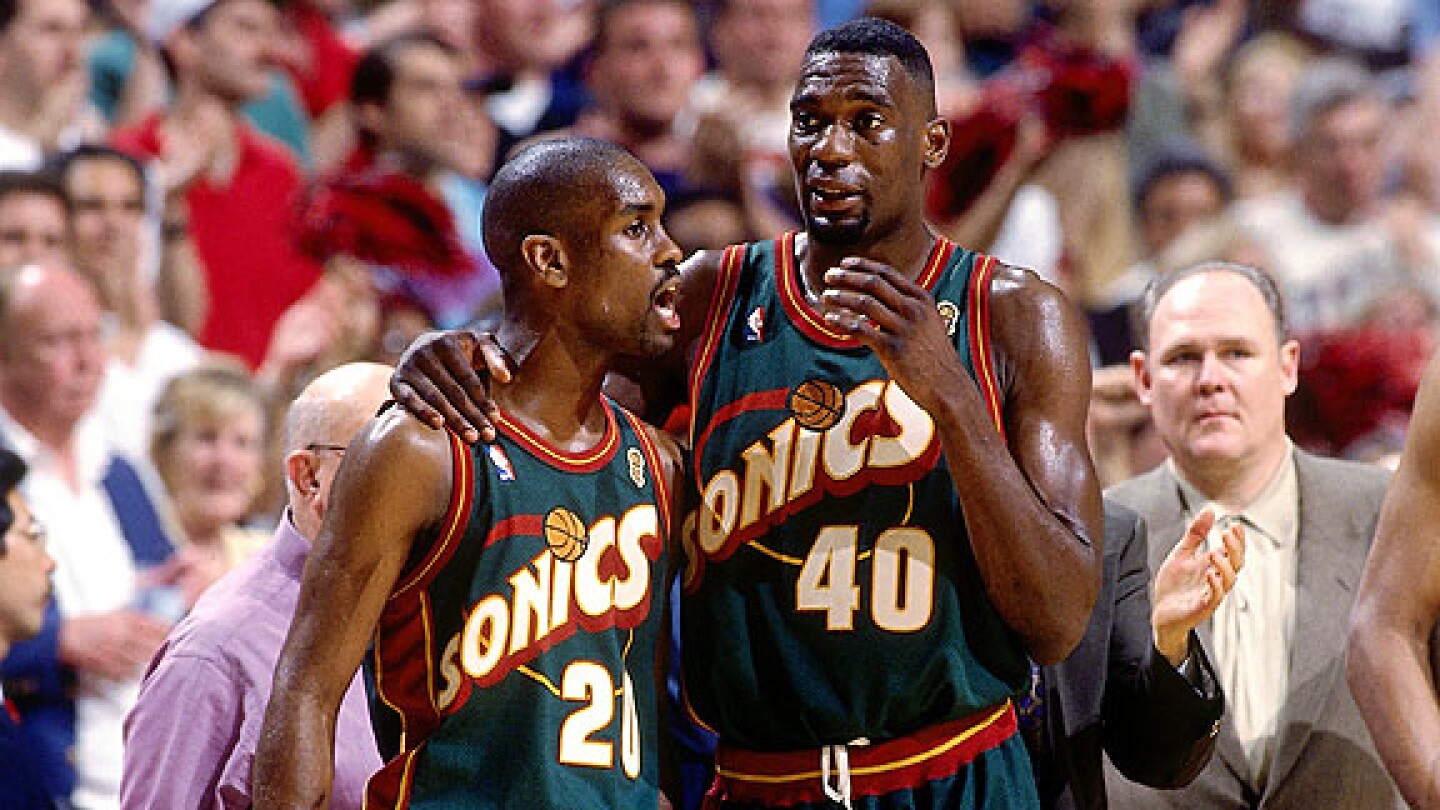 Top 10 Gary Payton alley-oops to Shawn Kemp (VIDEO) - NBC Sports
