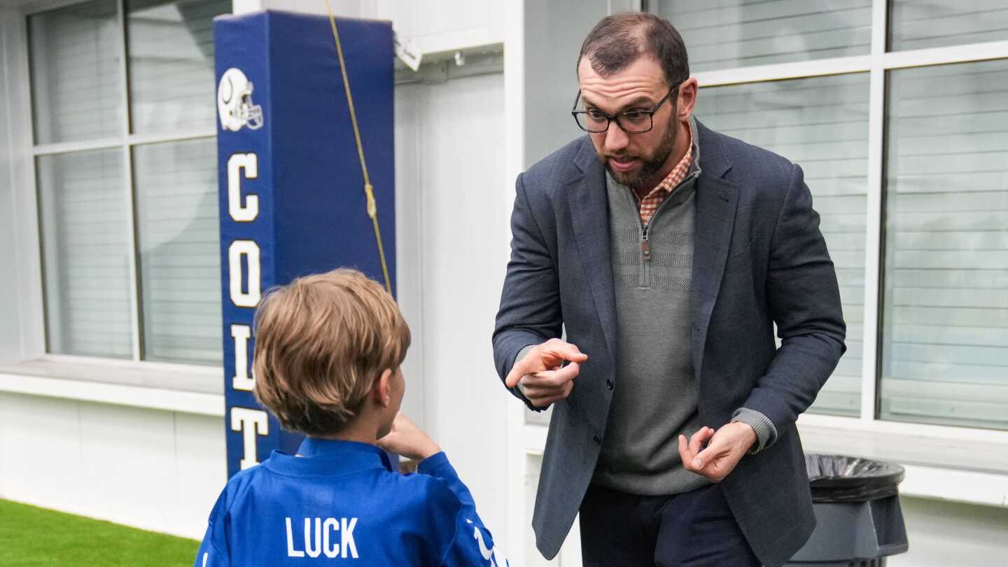 Andrew Luck brings unique qualifications to the tough task of reviving ...