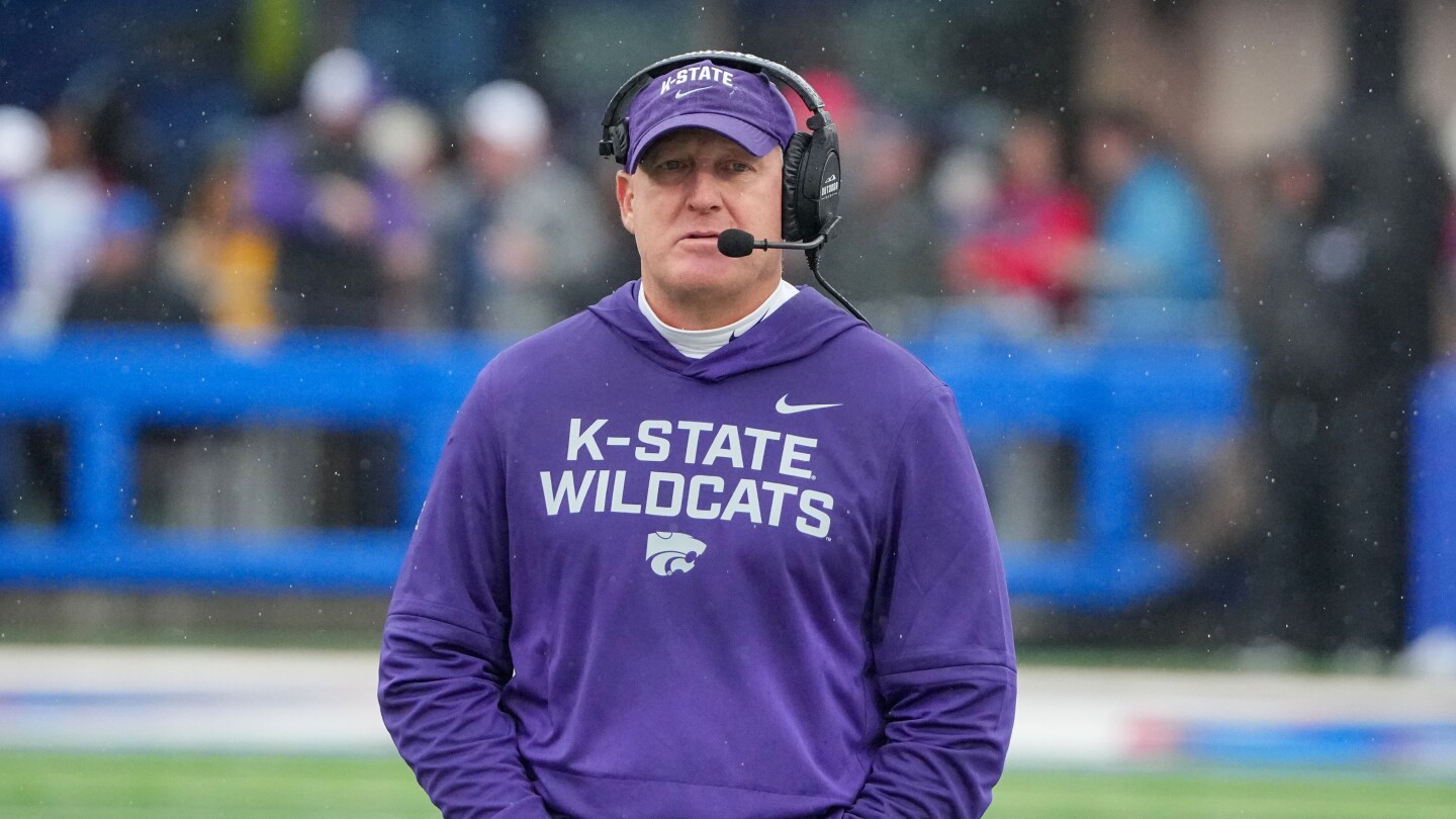 Report: Kansas State coach Chris Klieman stepping down after seven seasons