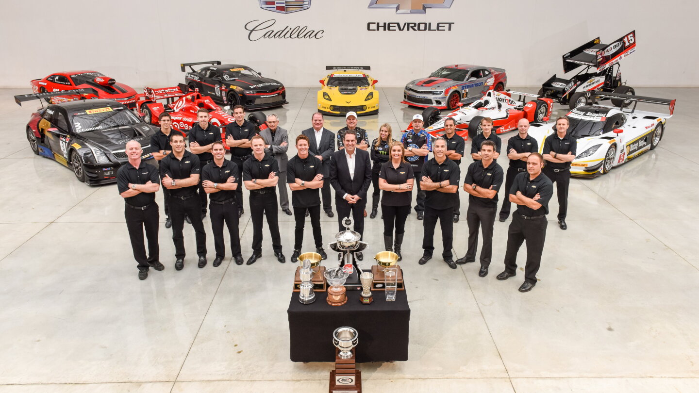 Chevrolet celebrates its driver, manufacturer champions at annual event ...