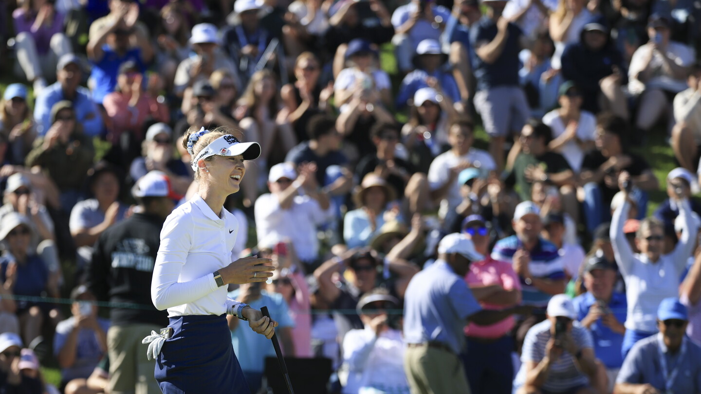 Nelly Korda wins her first-ever U.S Women’s Open with a record-breaking payout
