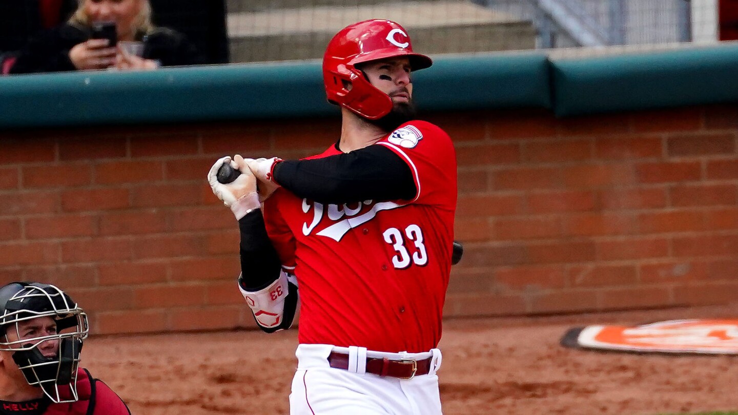 Jesse Winker Homers Thrice - Again - NBC Sports