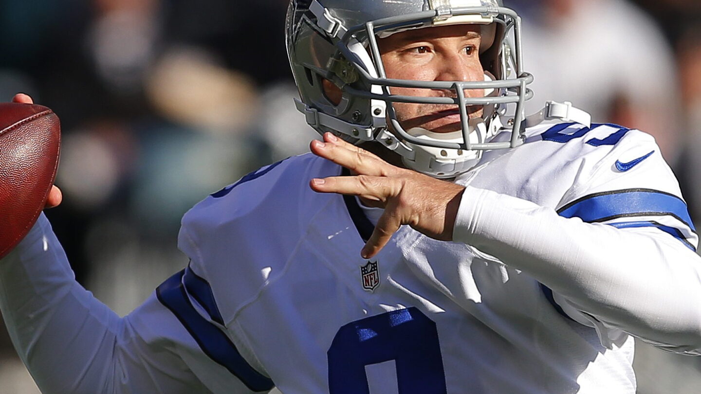 Tony Romo Playing Football Tony Romo: It's good and fun to play football - NBC Sports