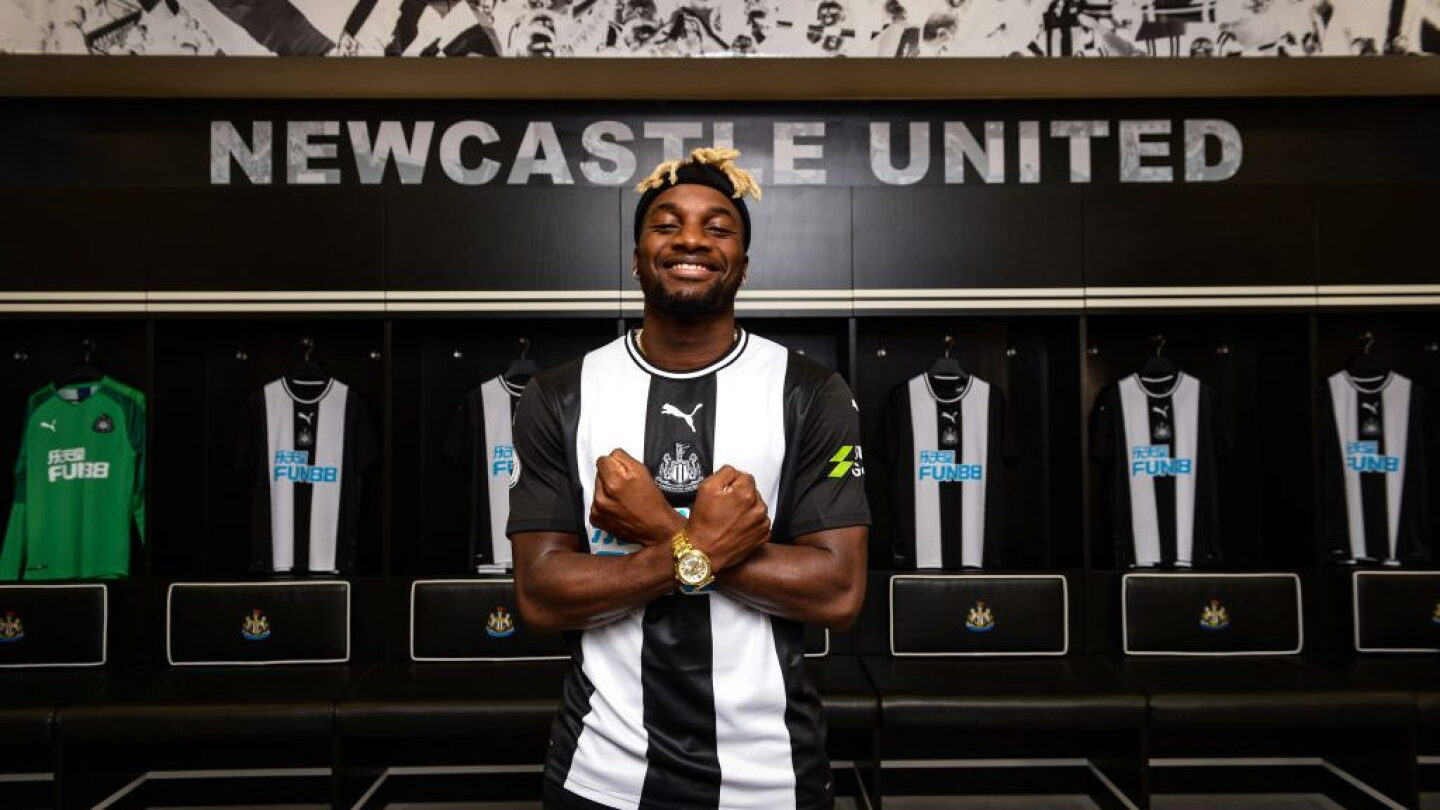 Venta Cromo de Allan Saint-Maximin Newcastle United Premier League Stickers 2023 Panini Venta Cromo de Allan Saint-Maximin Newcastle United Premier League Stickers 2023 Panini