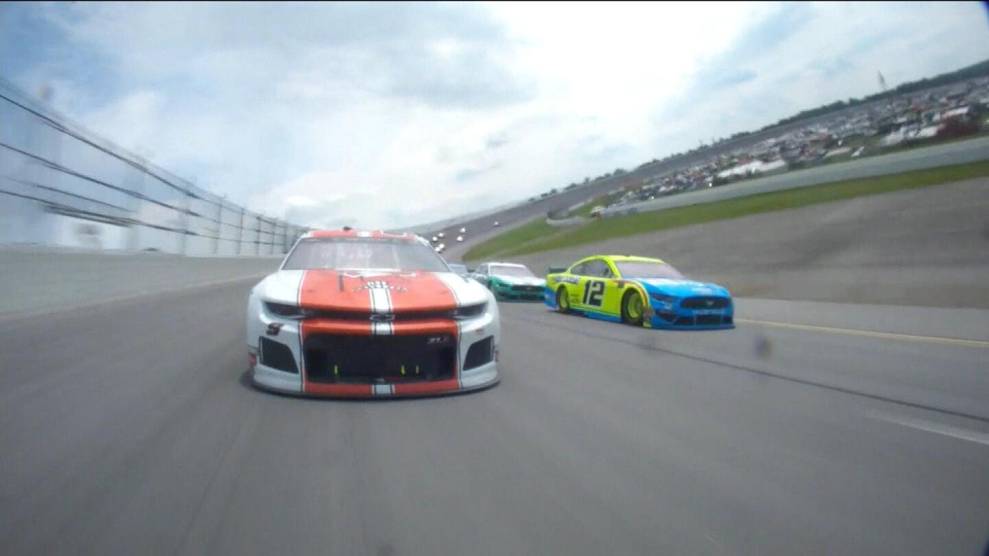 Chevy Driver Chevy NASCAR drivers work together at Talladega in Chase Elliott win ...
