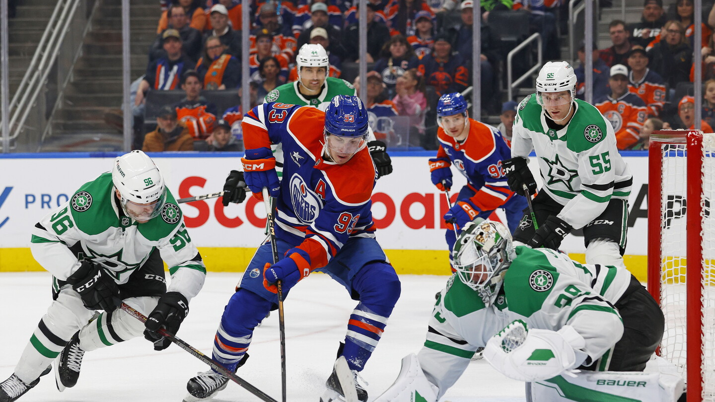 Much the same even with some new names as Stars and Oilers meet again ...