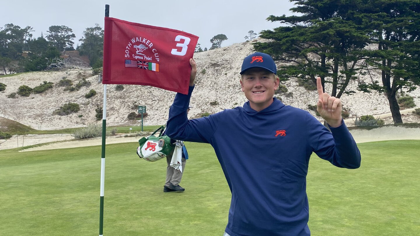 ‘One of those days’: Luke Poulter holes out for eagle, ace in first three holes at Cypress Point ‘One of those days’: Luke Poulter holes out for eagle, ace in first three holes at Cypress Point