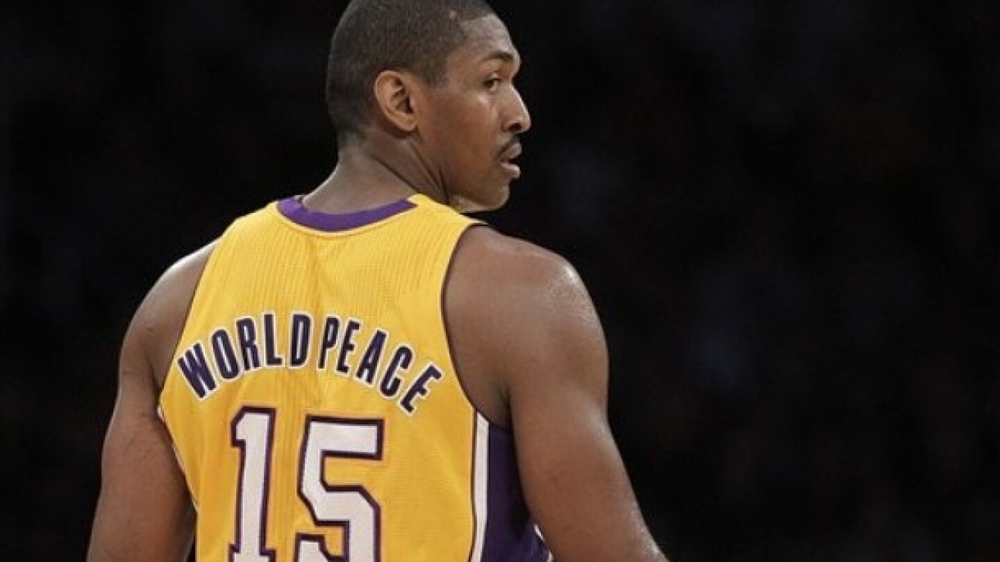 Metta World Peace Routine World Peace to star as cop in Lifetime Movie Network flick - NBC Sports