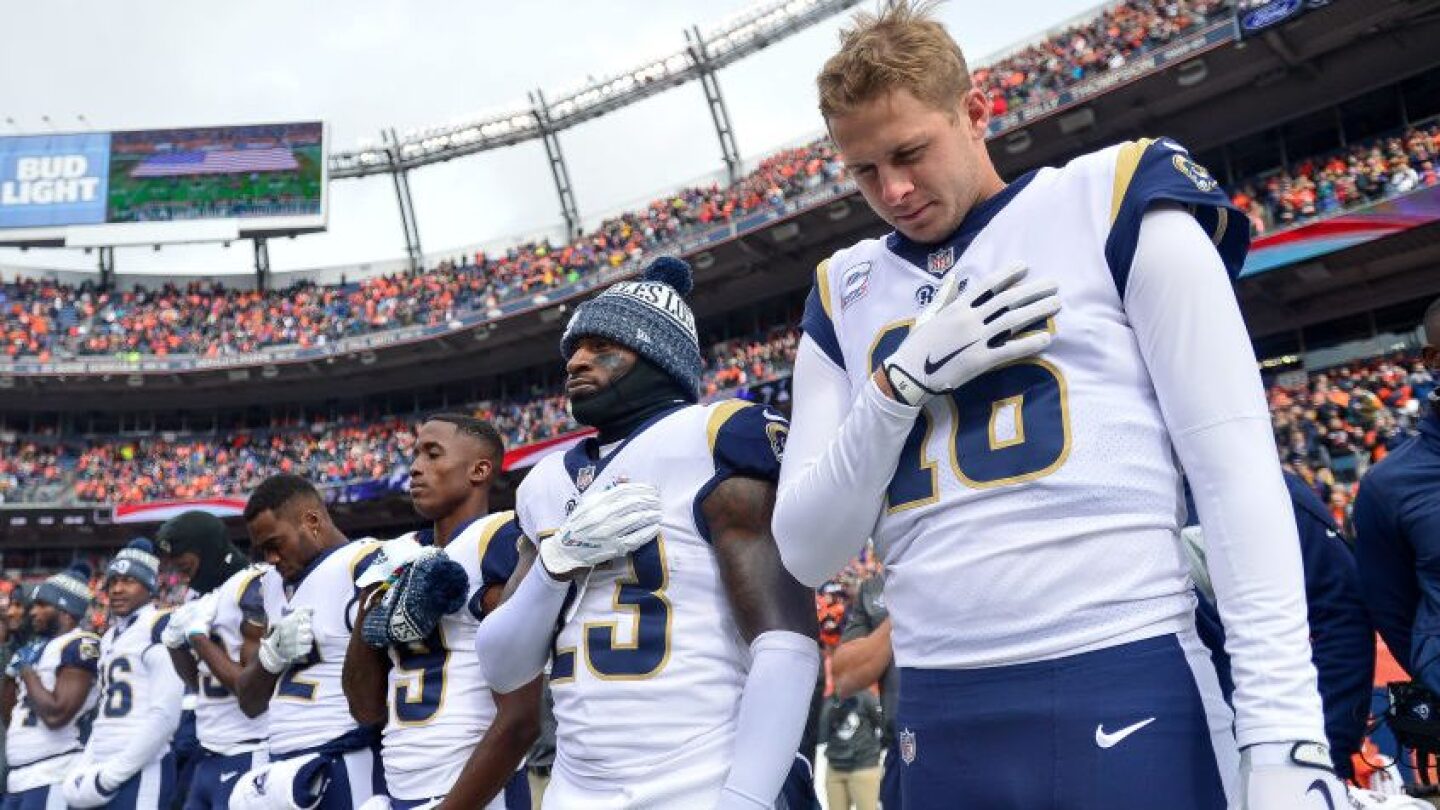 Unseasonably cool L.A. temperatures help Rams prepare for Chicago - NBC ...