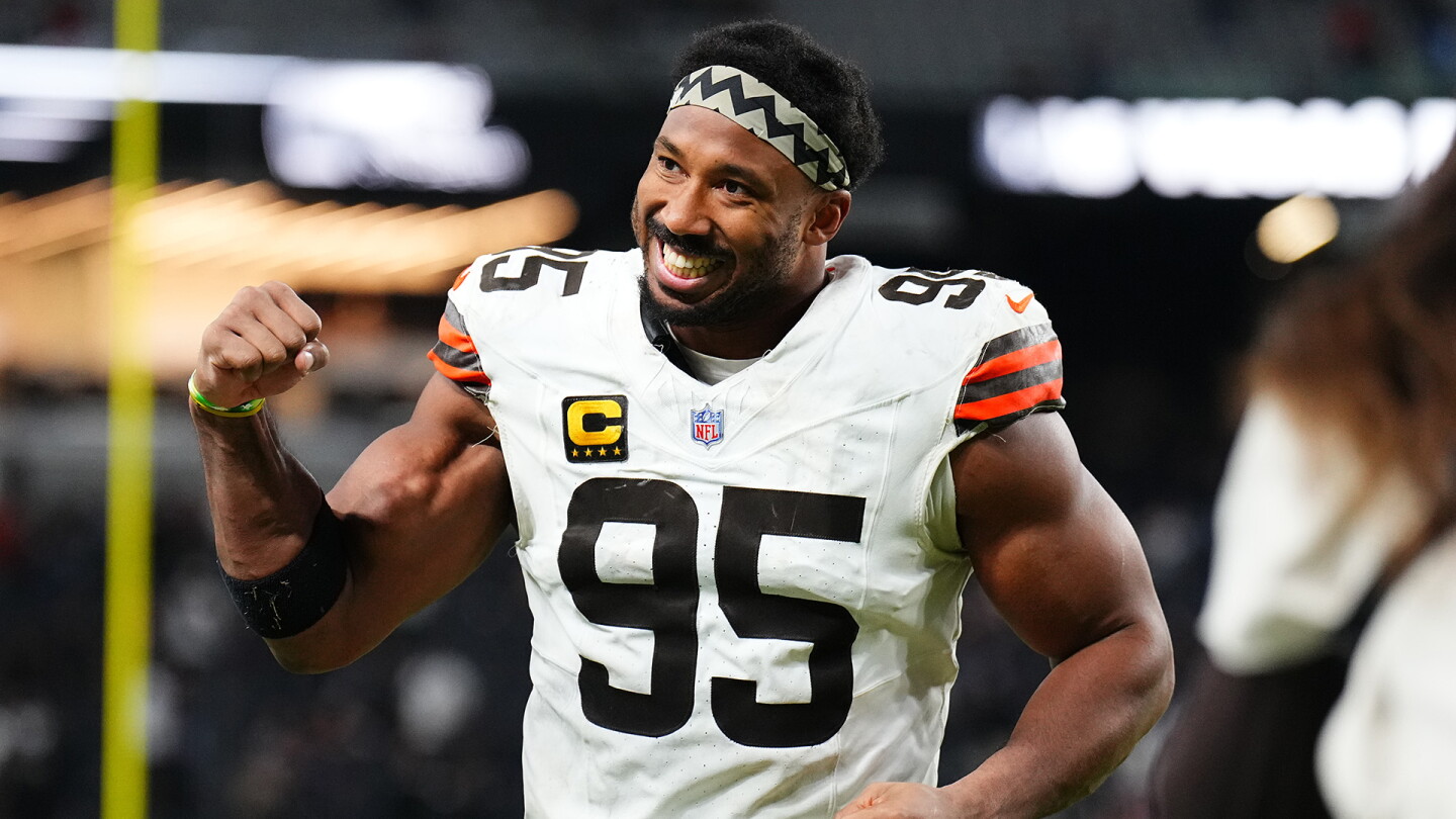 Browns will trade Myles Garrett to the Rams for Jared Verse and more - NBC Sports image