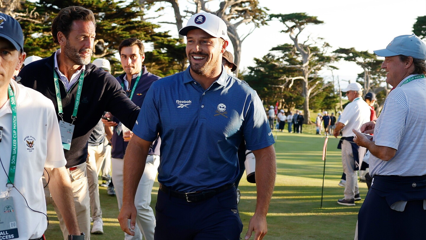 DeChambeau’s Walker Cup presence was ‘cool to see’ DeChambeau’s Walker Cup presence was ‘cool to see’