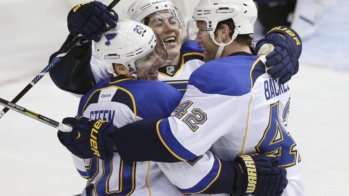 Alexander Backes Backes' line is 'leading the charge' for St. Louis - NBC Sports