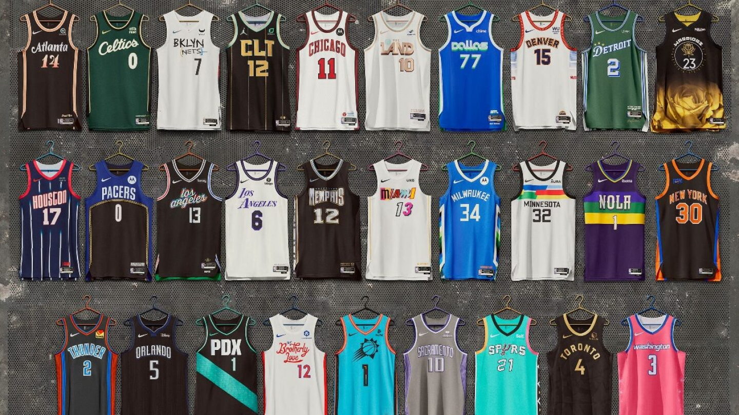 NBA teams, Nike unveil new