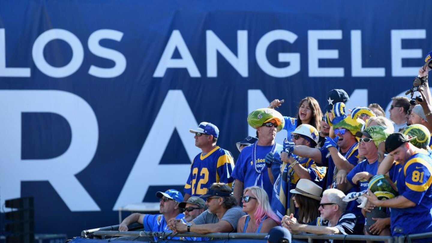 Relocating Football Team Rams Chargers, Rams get another year to start paying relocation fee - NBC Sports