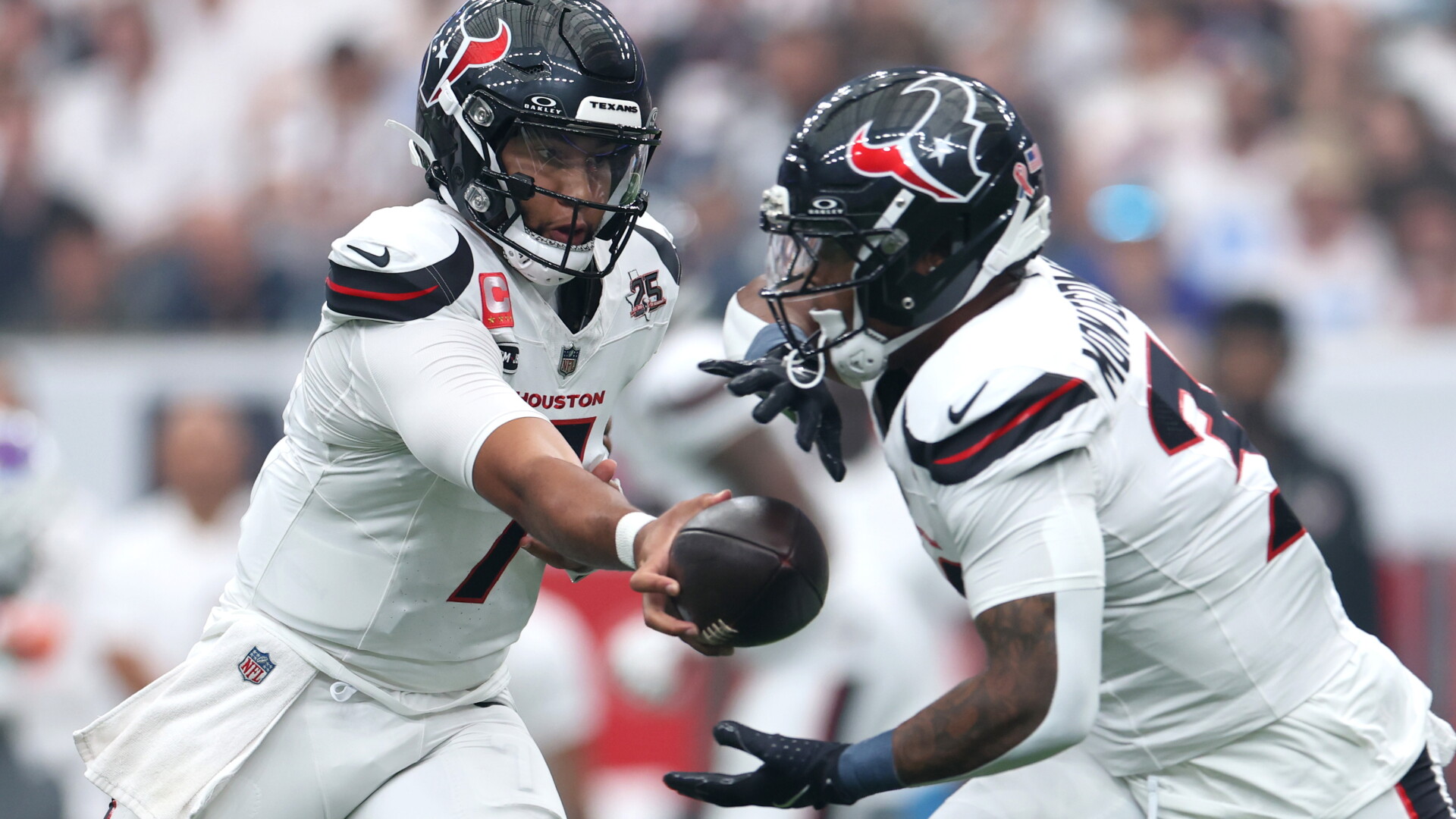 David Montgomery gibt Texans 7-3 Führung