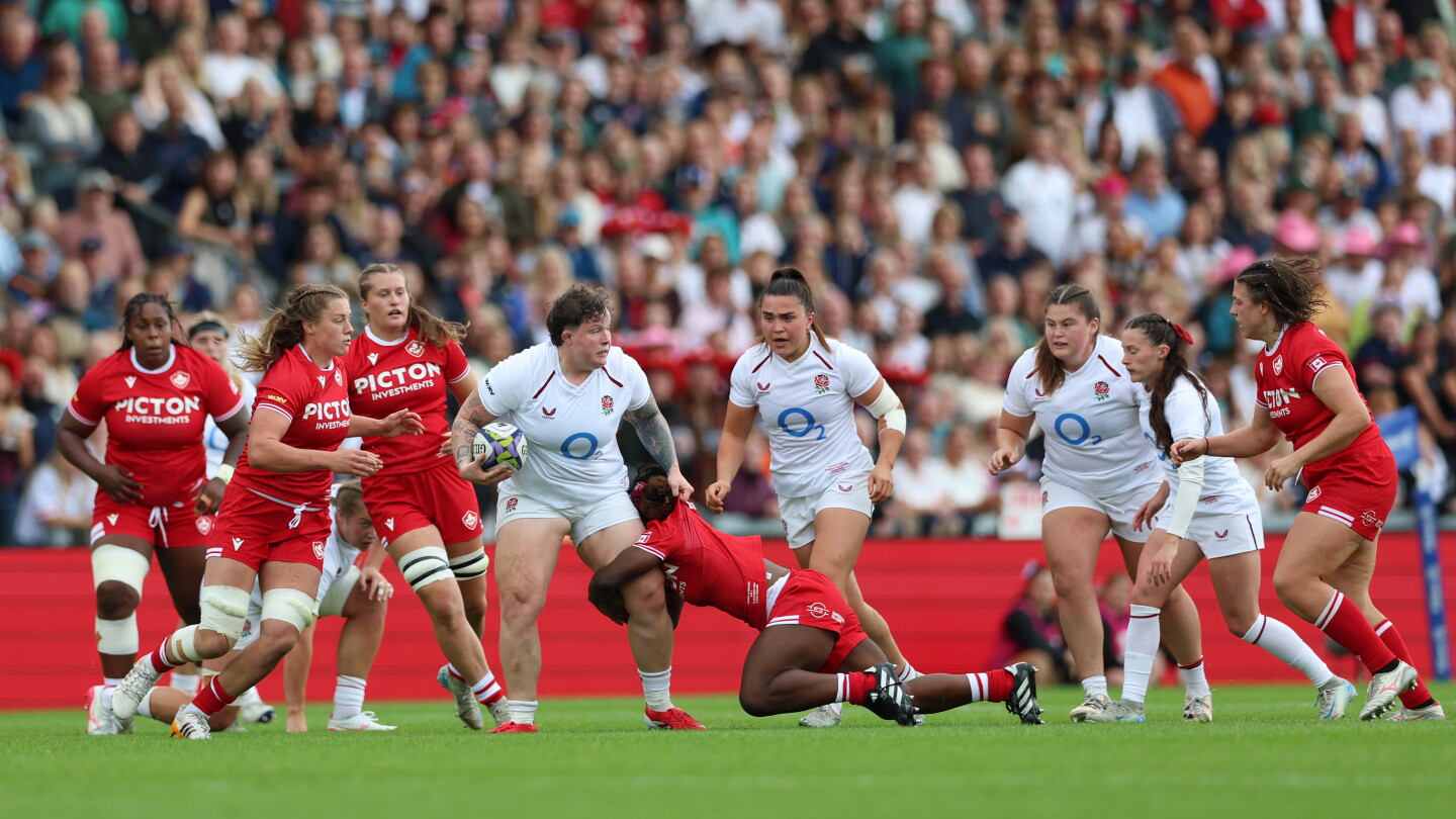 Engalnd Rugby Red Roses Canada halts England’s record 39-match win streak in a gripping 26-26 ...