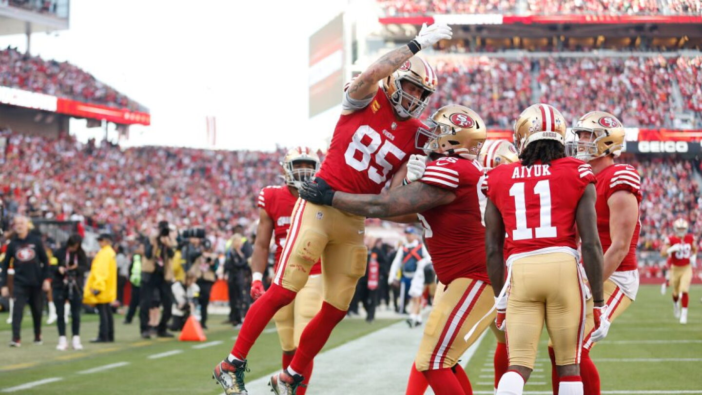 44 Niners 49ers improve to 11-4 with 37-20 victory over Commanders - NBC Sports