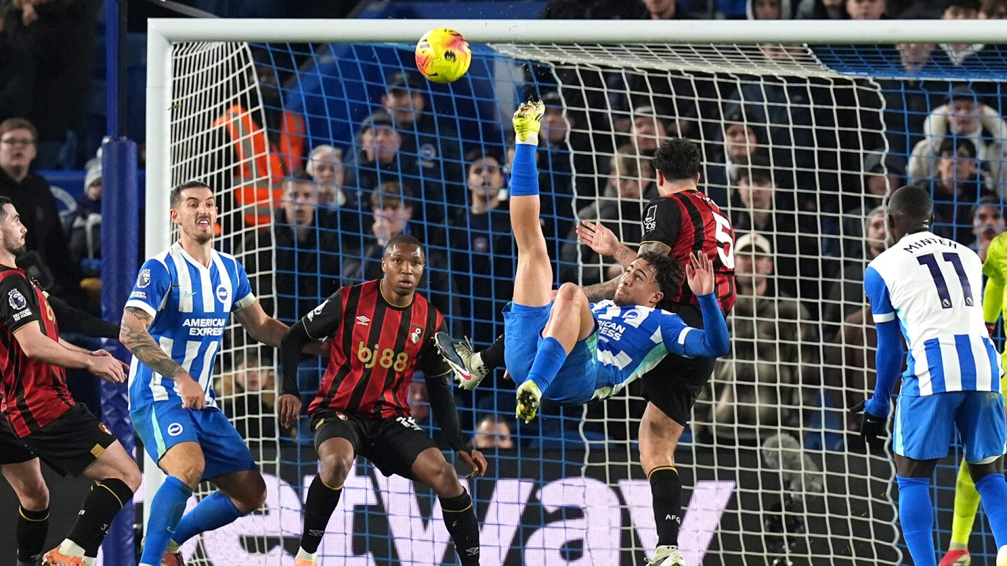 PL Update: Kostoulas' heroics save Brighton point late v. Bournemouth