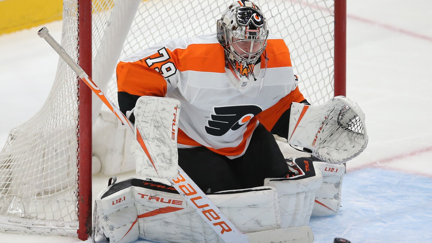 Flyers activate goaltender Carter Hart from injured reserve