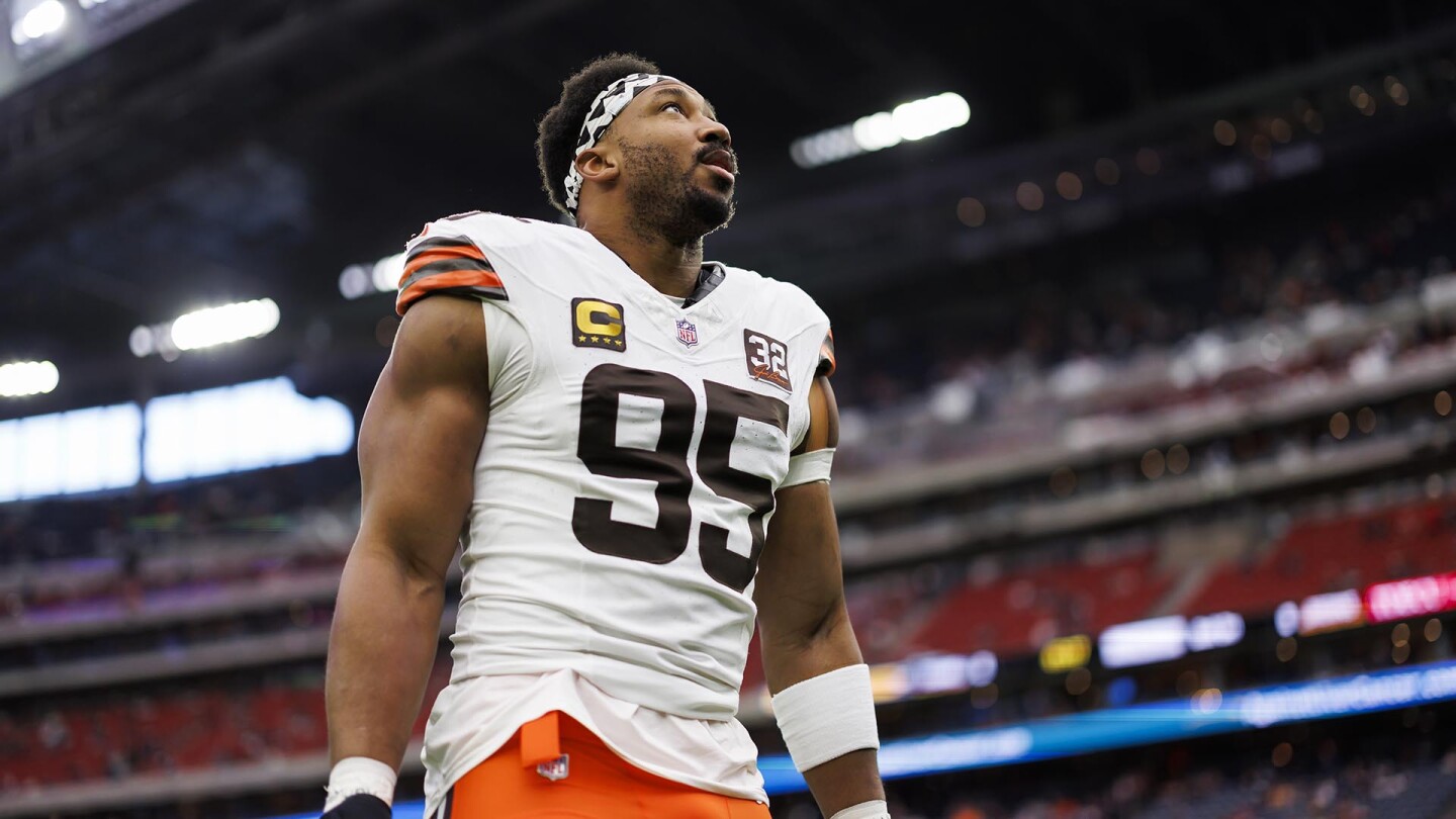2025 NFL DPOY finalists breakdown DaRon Bland, Myles Garrett, TJ Watt