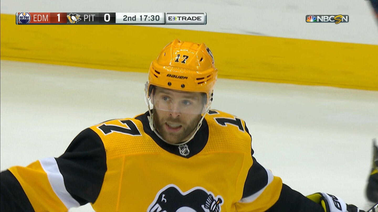 Pittsburgh Penguins' Bryan Rust scores short-handed to tie the game ...