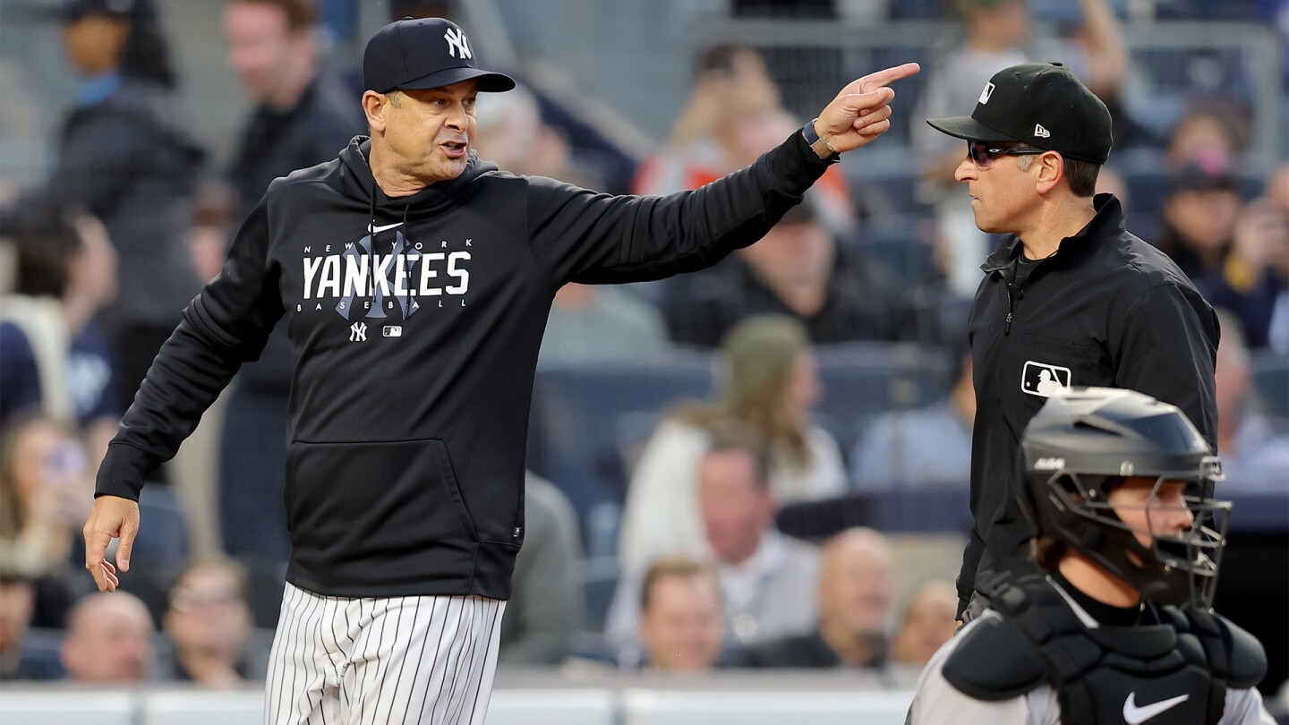 Yankees' Aaron Boone ejected for 4th time this season - NBC Sports