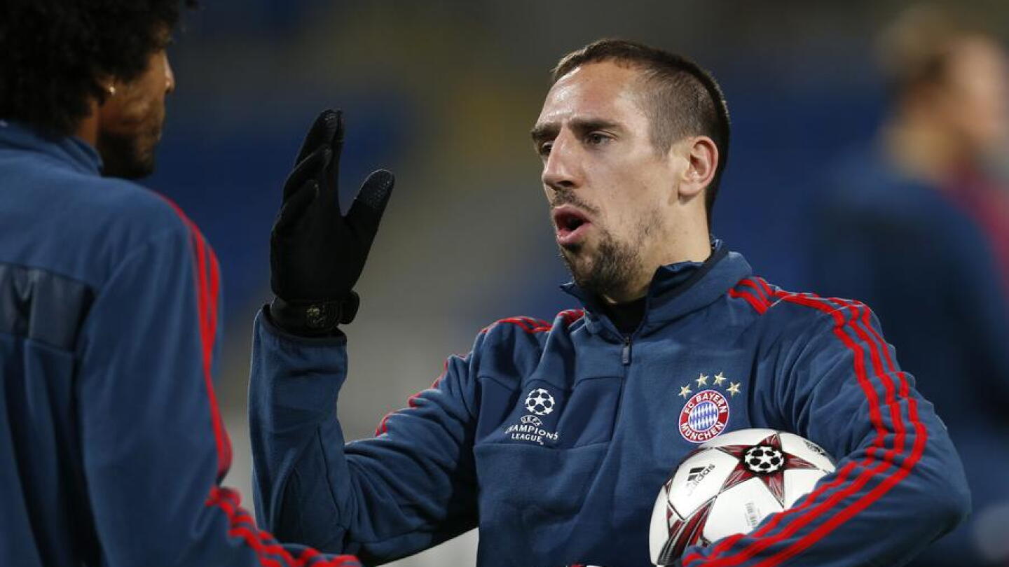 Soccer Riberry Franck Ribery confident he'll take home Ballon d'Or ahead of Ronaldo ...