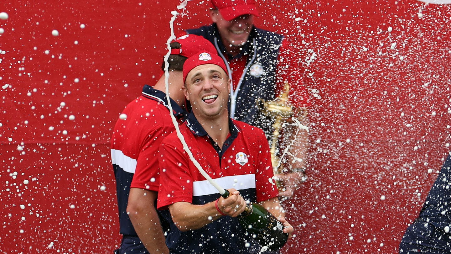 Here's what JT did with all his Ryder Cup gear - NBC Sports