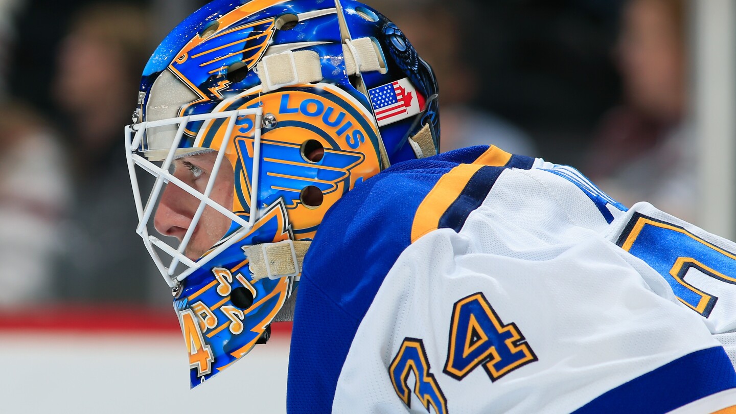 Video: Jake Allen's blunder playing the puck leads to Moen goal - NBC ...