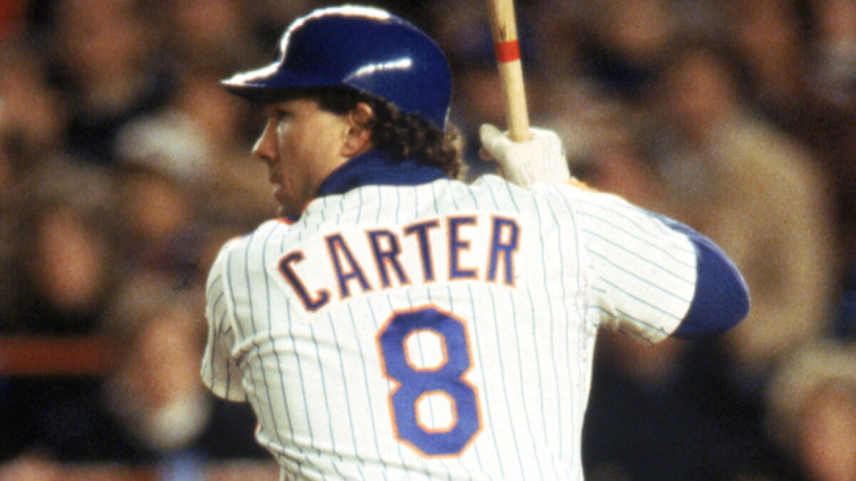 Gary "The Kid" Carter New York Mets Memorial Iron-On Baseball Jersey Patch