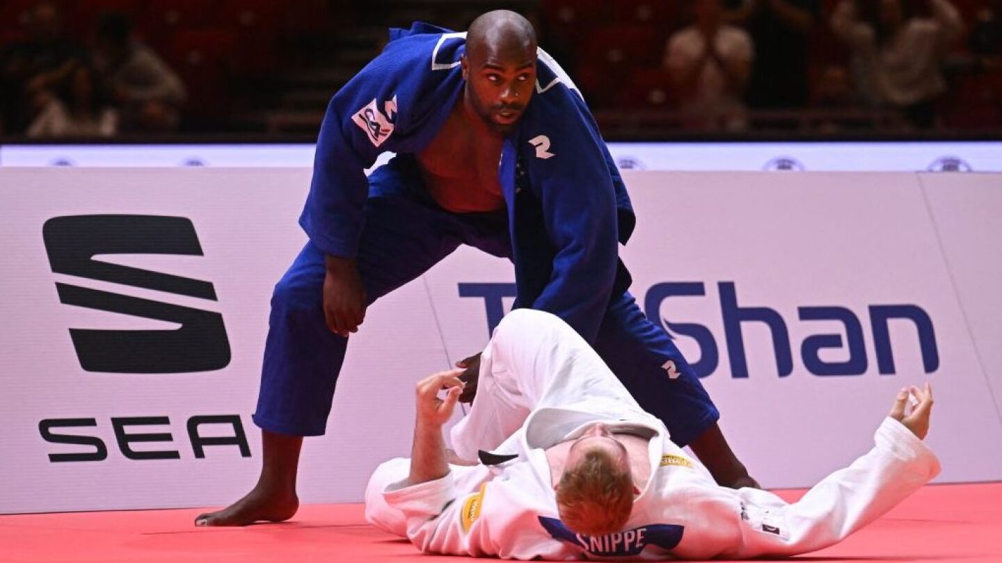 France's Teddy Riner extends record with 11th world title in judo - NBC ...