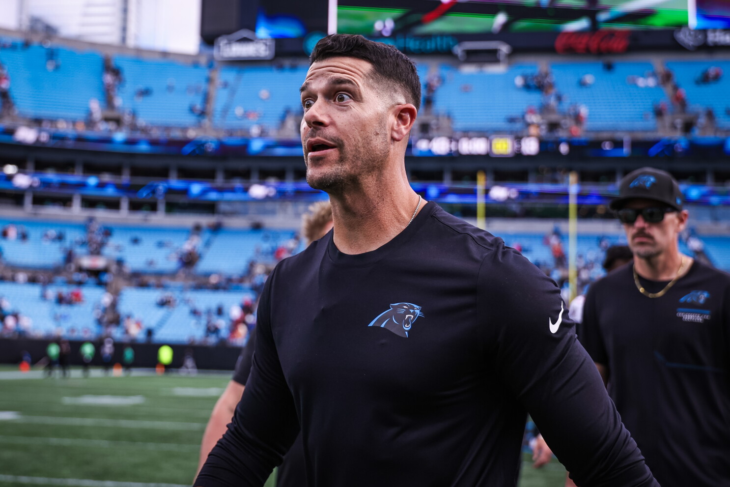 Dave Canales knows opposing offenses are excited to game plan vs. Panthers' run defense