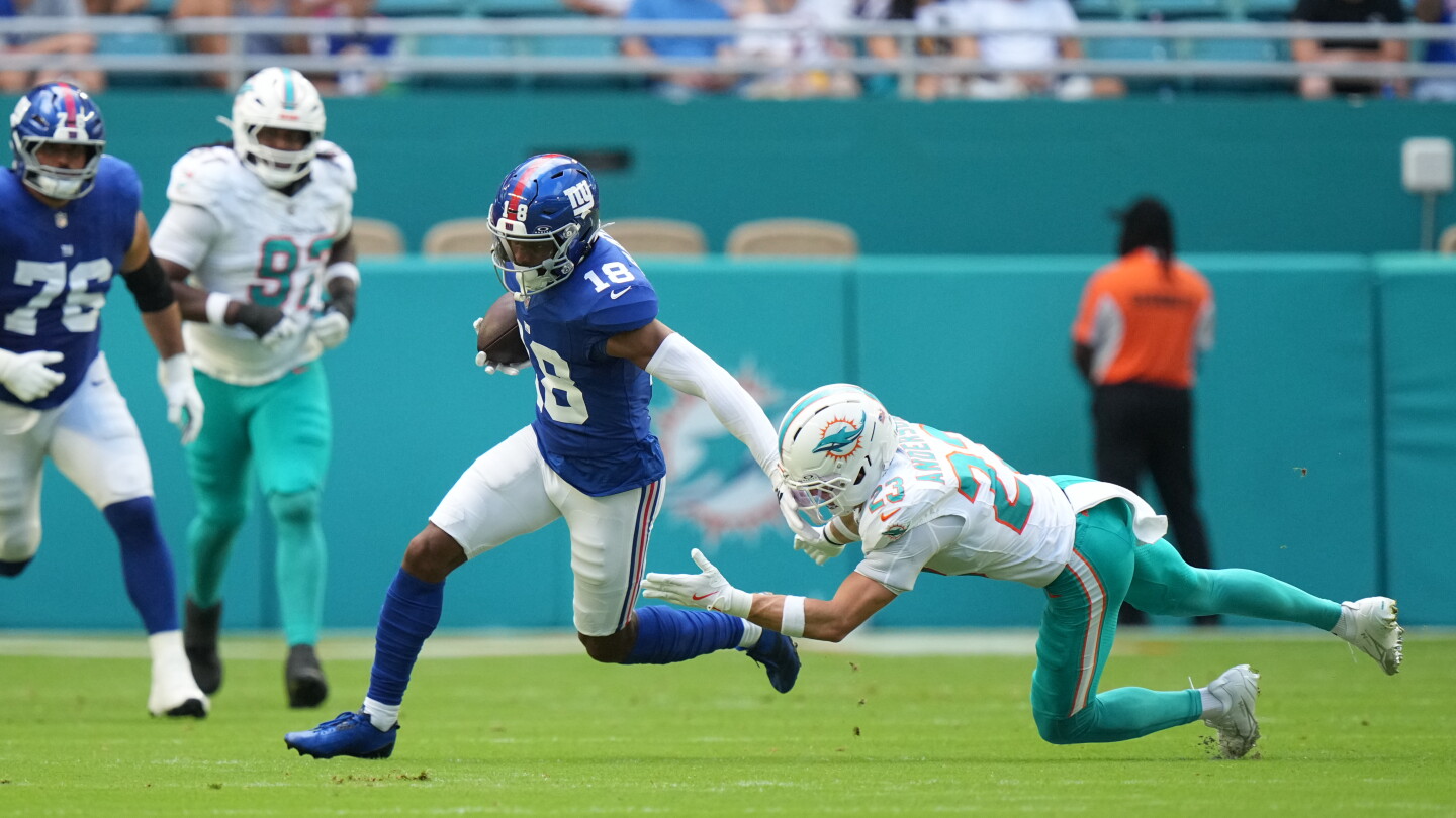 Giants Release Darius Slayton After One Season