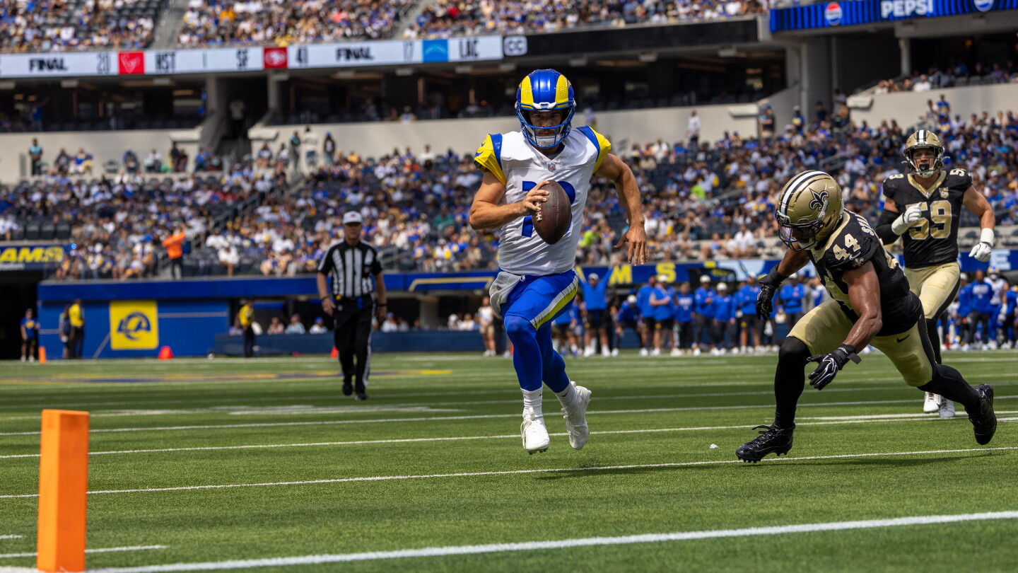 Rams Depth Chart Reveals Stetson Bennett as No. 2 QB, Ty Simpson at No. 3