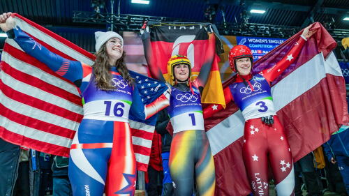 Image for 2026 Olympic luge in review: Germany dominates; Farquharson gives U.S. its medal moment