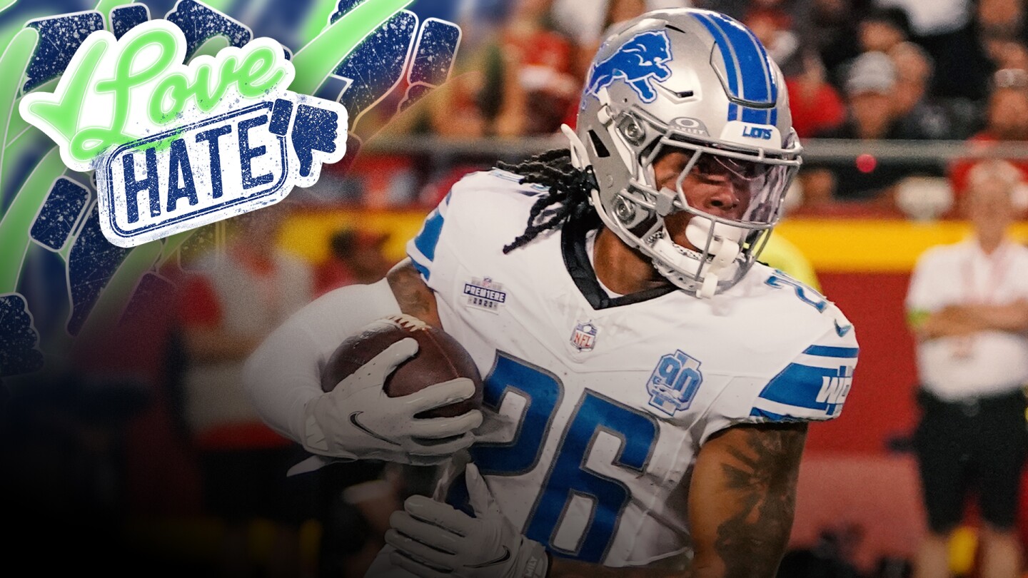 Matthew Berry Love/Hate Week 11 2025