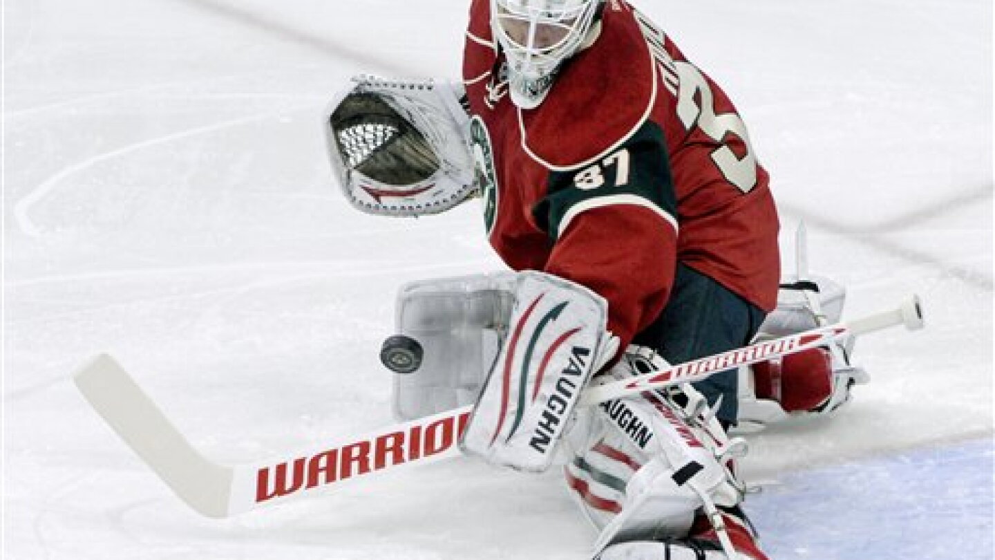 Josh Harding Mn Josh Harding is the NHL's First Star of the Week - NBC Sports