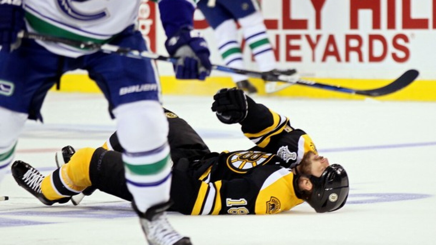 Aaron Rome What a coincidence: Aaron Rome breaks hand while Nathan Horton returns ...