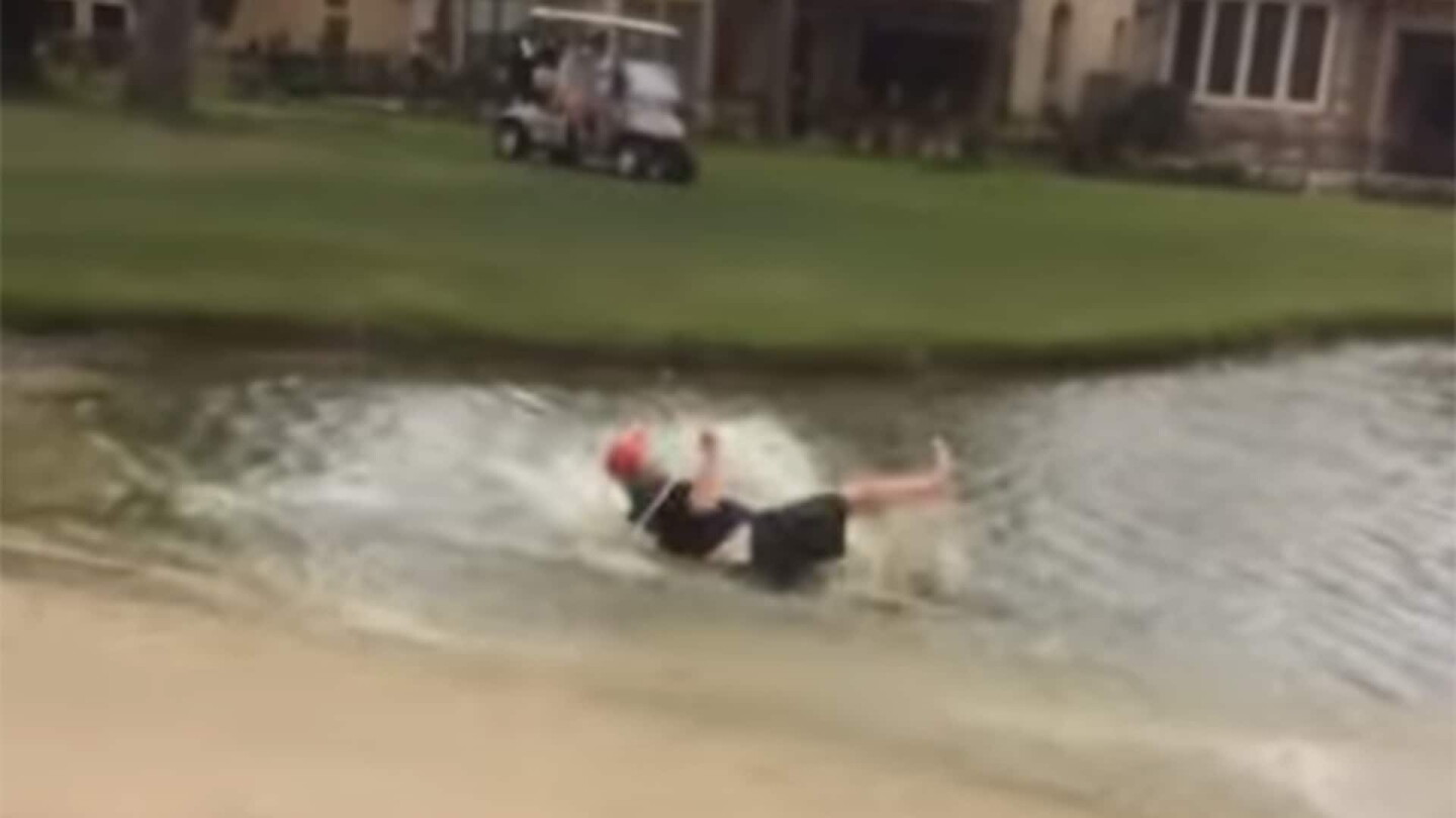 Water Getting Shot Watch: Guy proves why you don't hit from water - NBC Sports