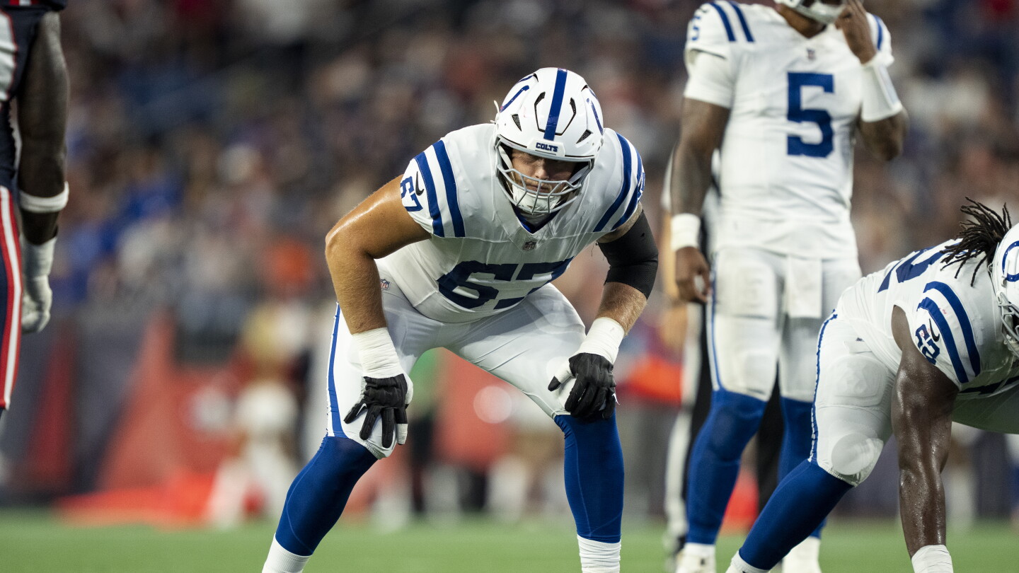 Colts Release Offensive Tackle Luke Tenuta