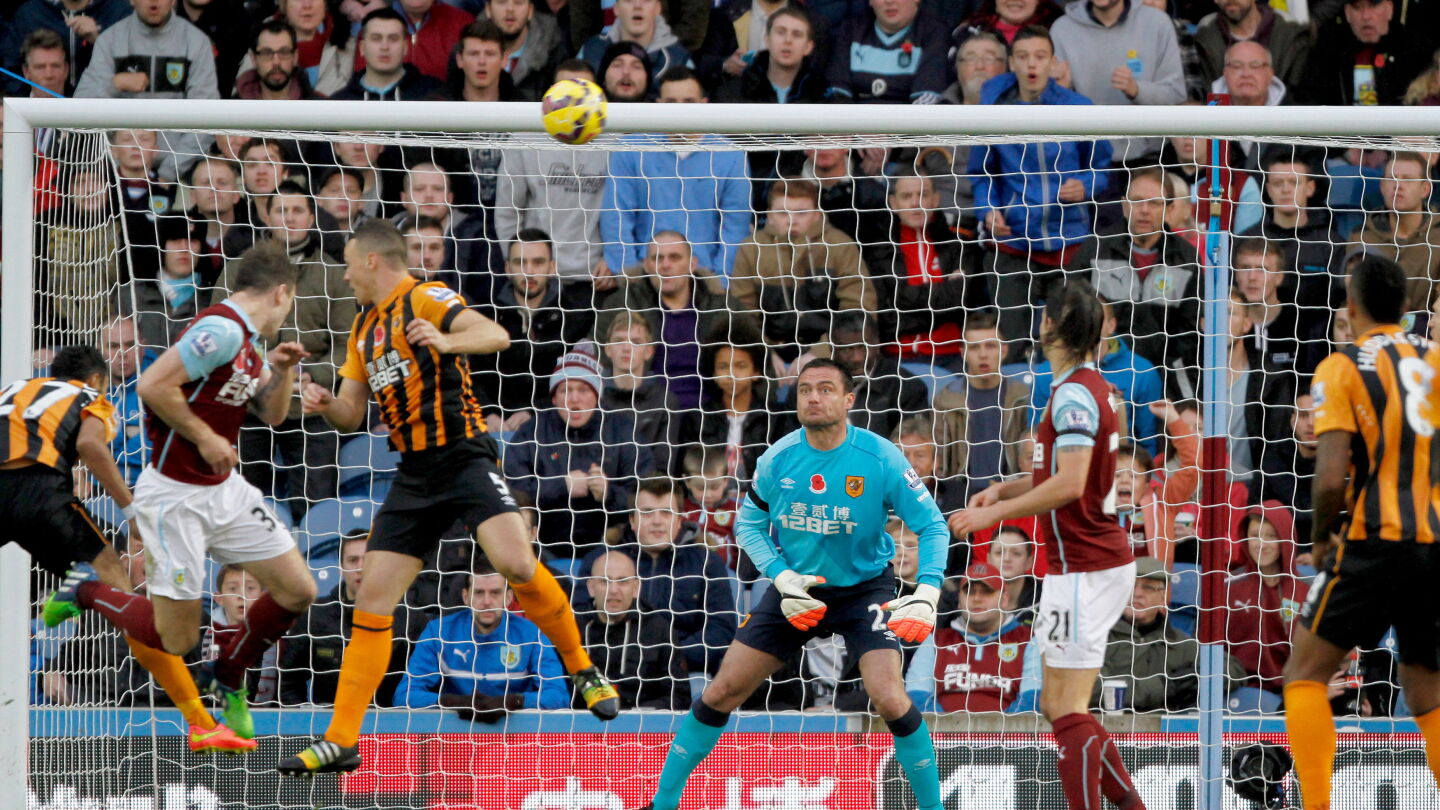 Burney 1-0 Hull City: Barnes goal lifts Clarets to first win (video ...