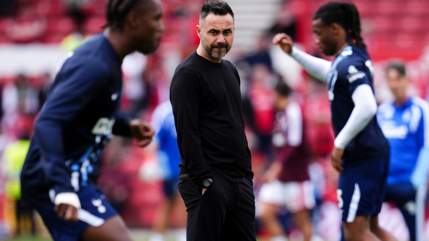 Tottenham Hotspur earns first point of season against Nottingham Forest