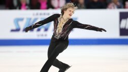 Image for Ilia Malinin in 3rd, Chock and Bates 1st after Day 1 of the Grand Prix Final