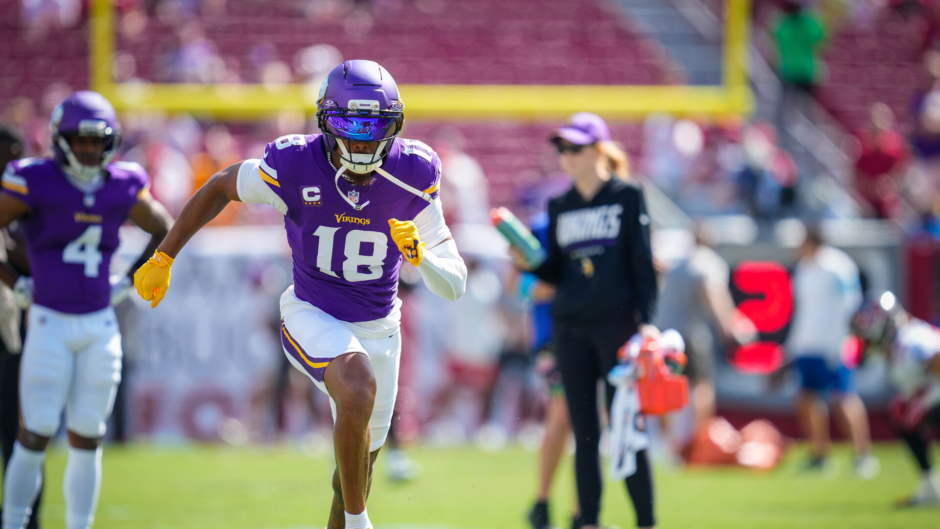 Justin Jefferson, Jordan Addison fantasy football news — ADP impact