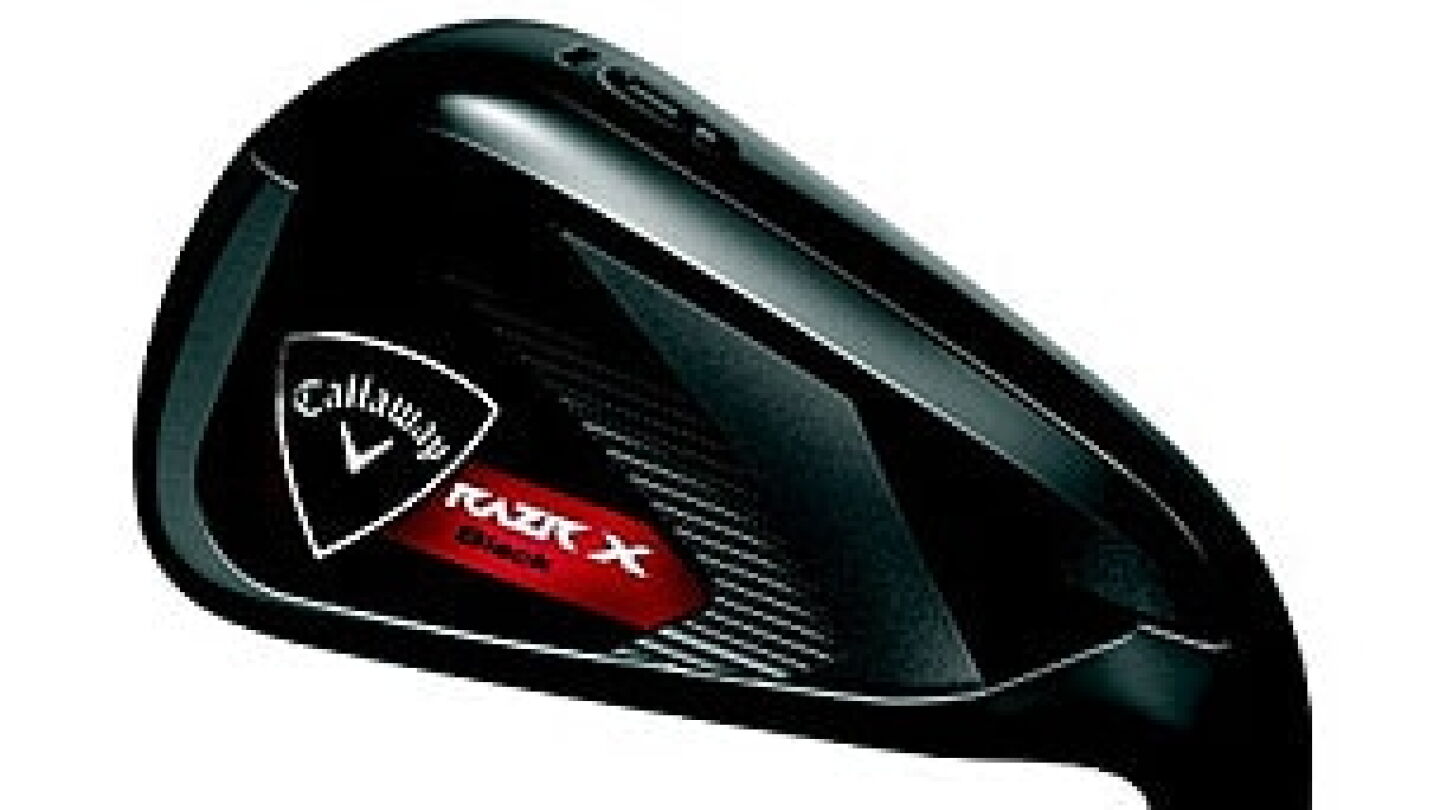 Callaway X Razor Callaway's RAZR irons look sharp in black - NBC Sports