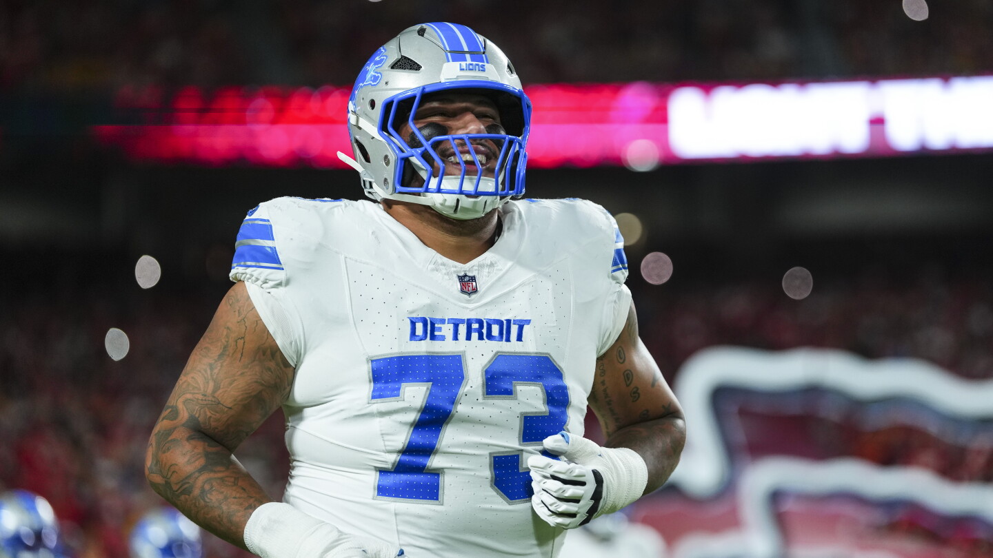 Lions place G Christian Mahogany on NFI, release DT Jay Tufele