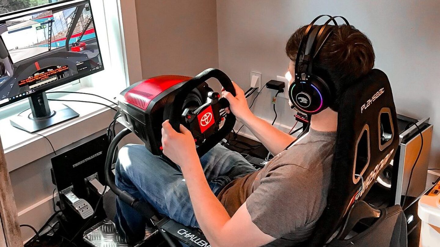 A look at iRacing rigs NASCAR drivers are using - NBC Sports