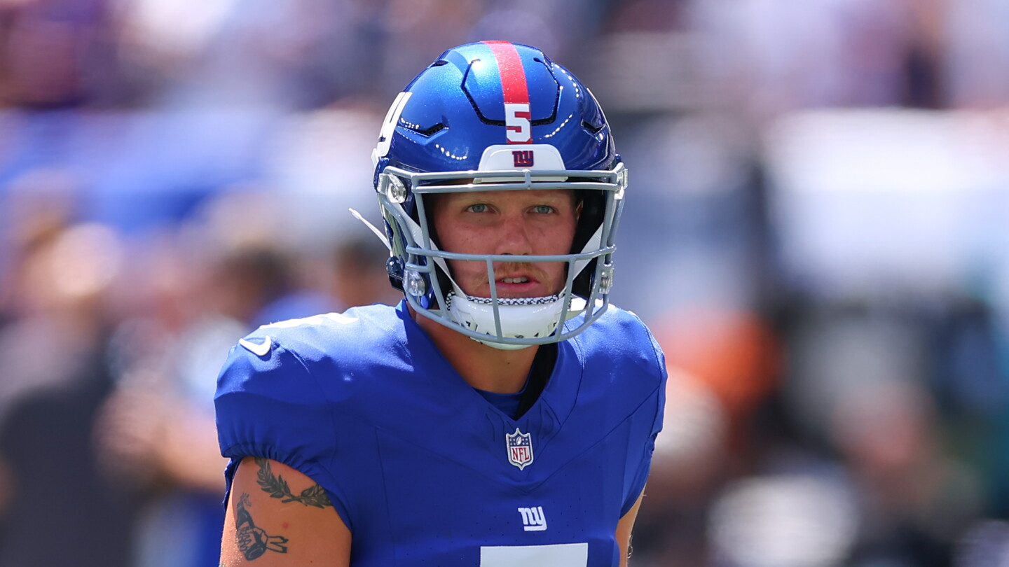 Giants Release Wide Receiver Ryan Miller Ahead of Preseason Finale